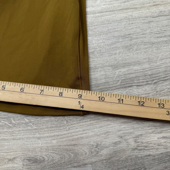 Aerie OFFLINE Real Me Flare Leggings Olive Green Size Small - Picture 10 of 11